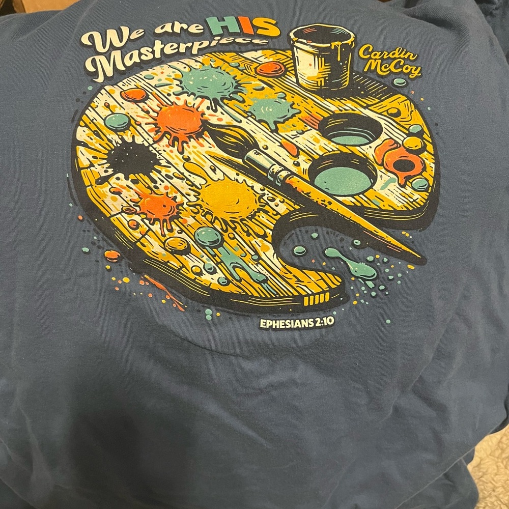 Kids Artistic Blue T-Shirt